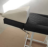 Пуф - підставка Клин для педикюру валик - підставка педикюрная для стопи Клин - пуф для однієї ноги, фото 7