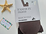 Calzedonia Жіночі колготи з візерунком  С/М  4835 коричневі, фото 7