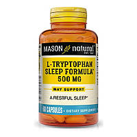 Аминокислота Mason Natural L-Tryptophan Sleep Formula, 60 капсул