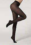 Calzedonia Жіночі колготи з візерунком М/Л 4687 чорні, фото 2