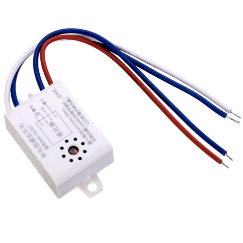 Вимикач оптико-акустичний звуковий датчик освітлення 220 В (004850), фото 1