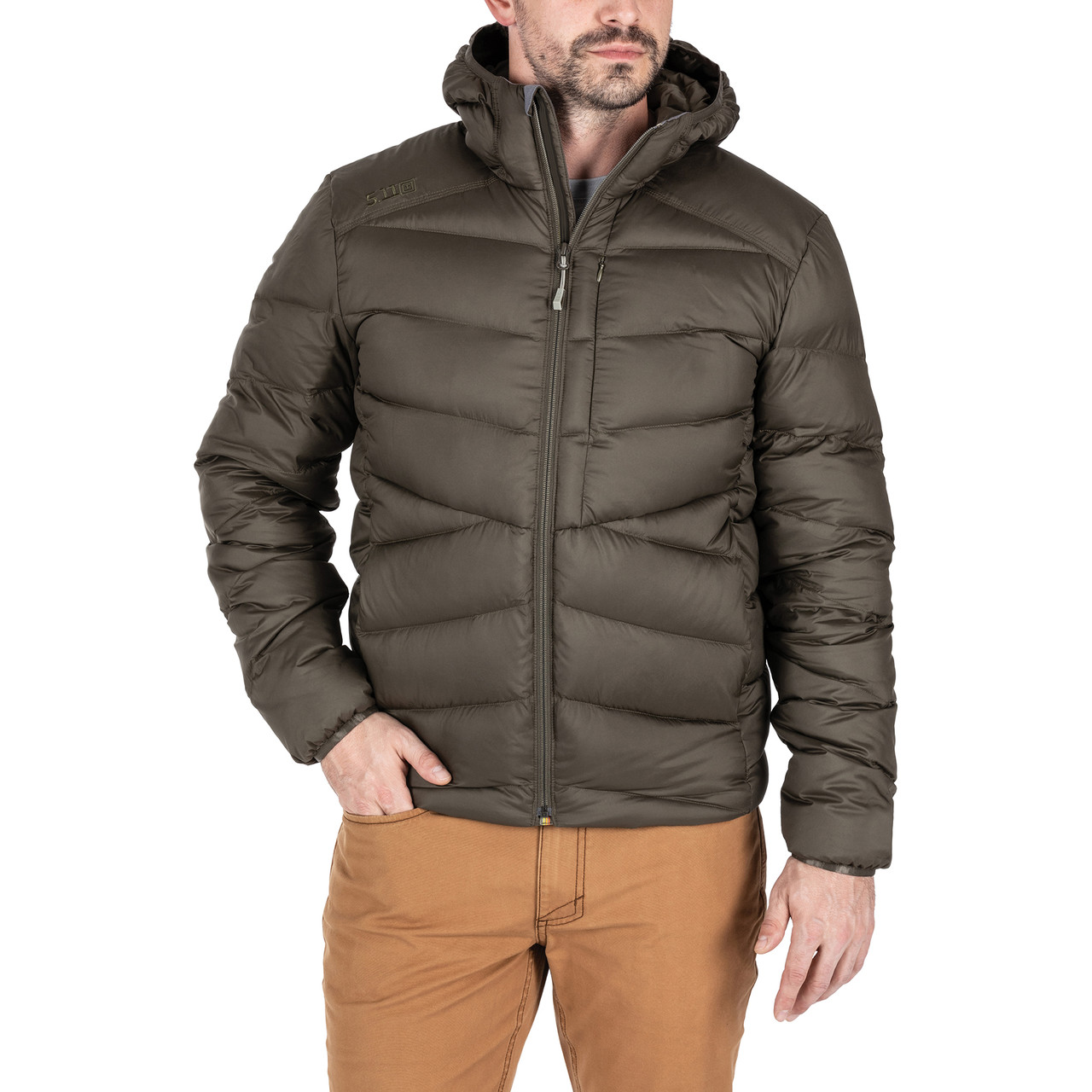 Куртка пуховик зимова 5.11® Acadia Down Jacket - Ranger Green