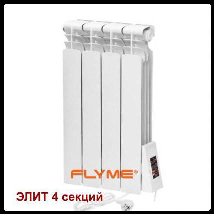 Електрорадіатор FLYME Elite R / 4 секції / 490 Ватів, фото 2