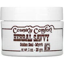 Крем для проблемної шкіри Country Comfort "Herbal Savvy" жовтокорін і мирра (28 г)