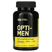 Комплекс для чоловіків Optimum Nutrition "Opti-Men" вітаміни та мінерали (150 таблеток)