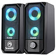 Акустична система Marvo SG-265 Multi-LED USB Black, фото 3