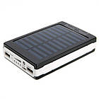Моб. Зарядка Power Bank Metal+LED Solar 90000 mah | Портативний зарядний пристрій | Сонячний повер банк, фото 9