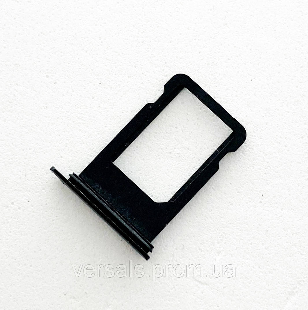 Лоток для сим карты iPhone 7 Plus, черный матовый (ID#749278968), цена ...