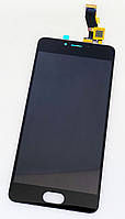 Дисплей (екран) для Meizu M3s мейзу + тачскрін, колір чорний.