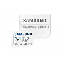 Карта памяти SAMSUNG MICROSDXC 64GB Evo Plus