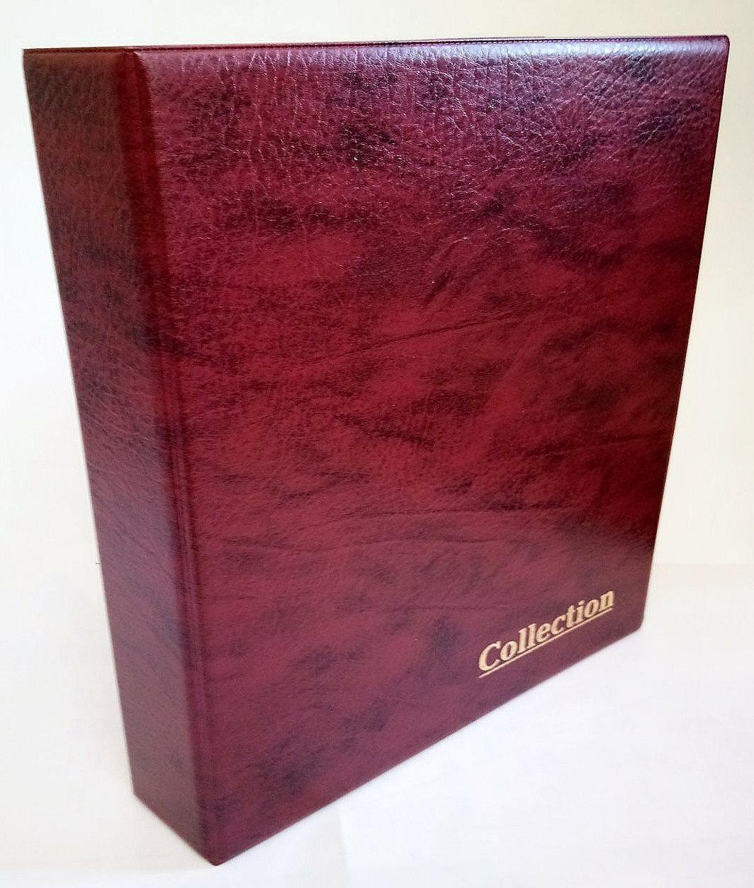 Альбом для монет Collection Start 261 відділення Темно-червоний (hub_zvu79i), фото 1