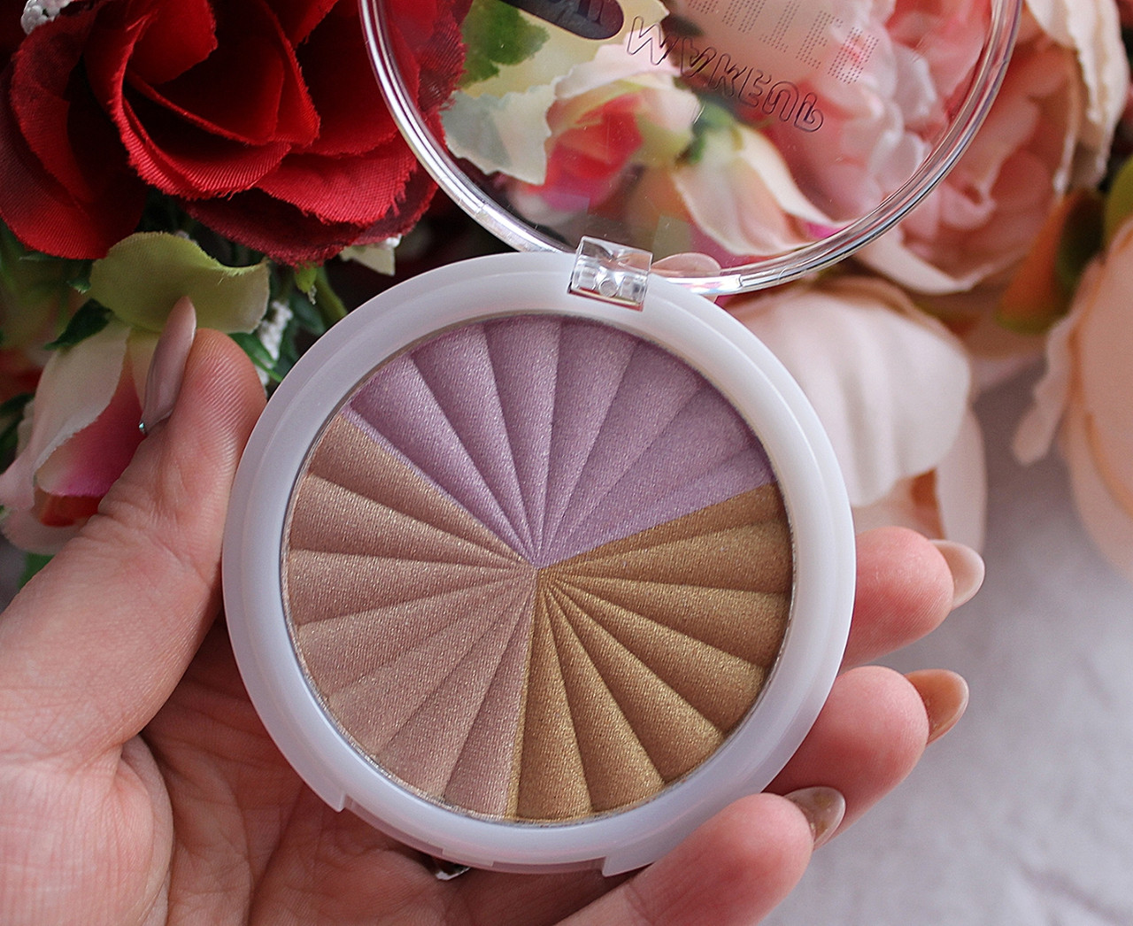 Хайлайтер триколірний DoDo Girl Makeup Highlighter