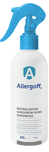 Купить Allergoff спрей-нейтралізатор алергенів домашнього пилу 400мл ...