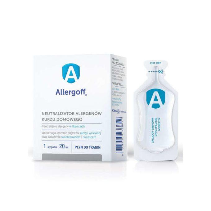 Allergoff - побутовий нейтралізатор алергену пилку, тканинна рідина, 6 х 20 мл