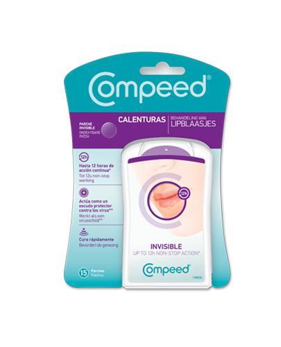 Пластир від герпесу Johnson & Johnson COMPEED 15 шт/ Пластир від герпесу Компид/ Компід