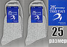 Шкарпетки чоловічі високі літо сітка р.25 світло-сірі ТОП-ТАП Житомир НМЛ-06100, фото 3