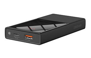 УМБ Power Bank (зовнішній акумулятор) Baseus Super Mini PD 3.0+QC 3.0 10000 мАг Чорний (PPMN-A01), фото 3