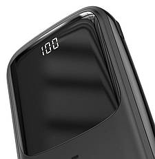 УМБ Power Bank (зовнішній акумулятор) Baseus Qpow 10000 мАг Чорний (PPQD-B01), фото 3