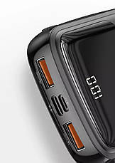 УМБ Power Bank (зовнішній акумулятор) Baseus Qpow 10000 мАг Чорний (PPQD-B01), фото 6