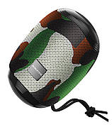 Портативна колонка безпровідна Borofone BR6 Miraculous Sports Speaker 5 Вт IPX5 Камуфляж зелений