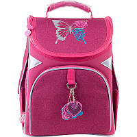 Рюкзак GoPack Education каркасный 5001-1 Butterfly and roses