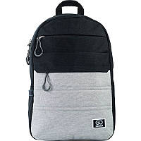 Рюкзак GoPack Сity 118-2 черный, серый