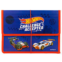 Папка B5 для тетрадей на резинке Kite Hot Wheels HW19-023