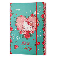 Папка для тетрадей B5, на резинках, картон Kite Hello Kitty HK19-210