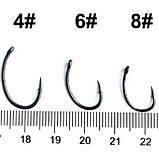 Коропові гачки «Krank chank hook» (ТЕФЛОН з покриттям PTFE) √6, фото 3