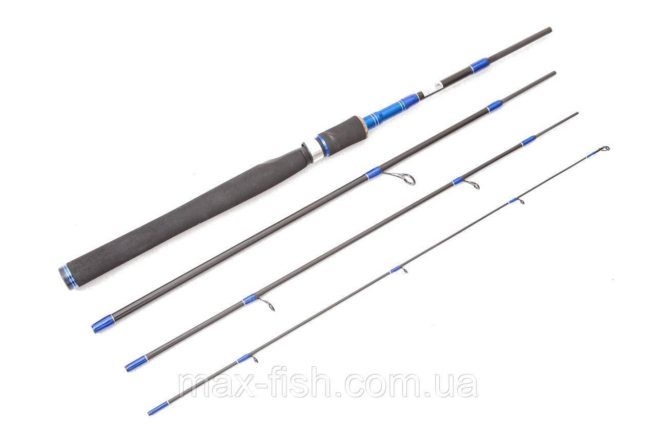 Спінінг для подорожей WEIDA Neon Travel 240см тест 10-30, фото 1