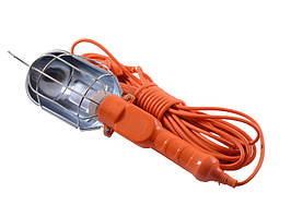 Переноска гаражна Lemanso LMA320 з вимикачем 10 м помаранчева