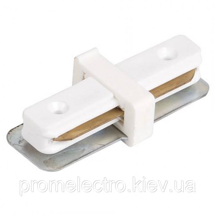 З'єднувач до рейки прямий (чорний, срібний, білий)