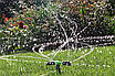 Зрошувач круговий, діаметр до 11 метрів, 0,8 м³/год, "вертушка" для поливу городу, саду, газону на ніжці "Промінь", фото 5