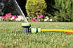 Зрошувач багаторежимний, діаметр до 10 м, 79 м², 0,6 м³/год, поливалка для городу, саду, газону на ніжці "Гриб", фото 7