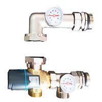 Змішувальний вузол для теплої підлоги Tervix Mixset 1 з термостатичним клапаном ATM561 без насоса (521411)