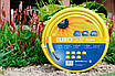 Шланг садовий діаметр 3/4", довжина 30 м, до 8 бар, армований, тришаровий, Euro Guip Yellow, Tecnotubi, фото 2
