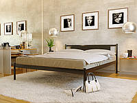 Кровать двуспальная металлическая FLY NEW - 1 МК. Кровать в спальню из металла в стиле Loft