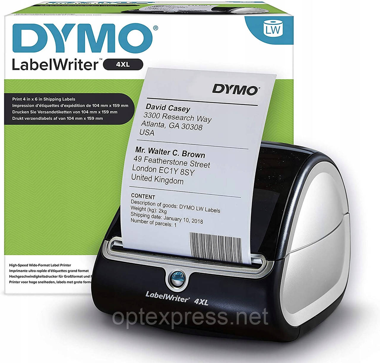 Професійний термопринтер LabelWriter 4XL DYMO, фото 1