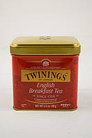 Чай черный байховый Twinings English breakfast tea 100г (Польша)