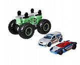 Hot Wheels Monster Trucks Набір з 2 машинок Хот Вілс Творець монстрів серії Monster Trucks Maker GWW13 зелена, фото 3