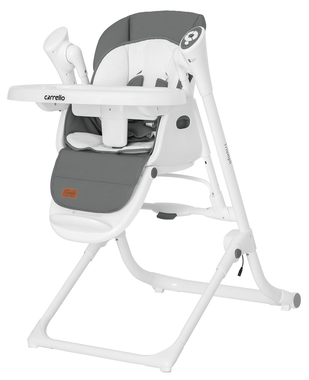 Стільчик 3в1 Carrello Triumph CRL‑10302 — шезлонг і гойдалка з автозаколисуванням, пульт ДК та USB, фото 1