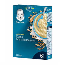 GERBER каша Суха молочна Мультизлакова з 6міс 240 г /4336 (bc-343557)