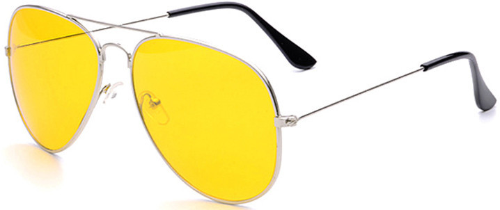 Окуляри для водіїв Авіатор Night View NV анти фари антиблік (4366)