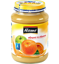 Пюре Hame яблуко та абрикос 190 г (bc-345383)