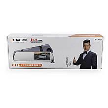 DVR C11 metal дзеркало з двома камерами