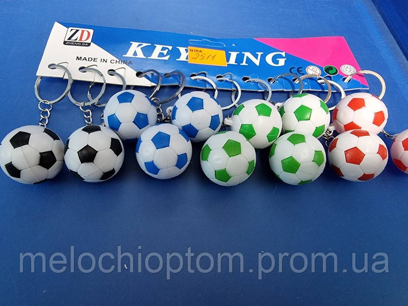 Брелок для ключей из пластика "Мячик" - фото 5 - id-p1546271336