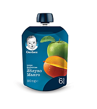 Пюре фруктове Gerber 5866 Pouch яблуко-манго (bc-348797)