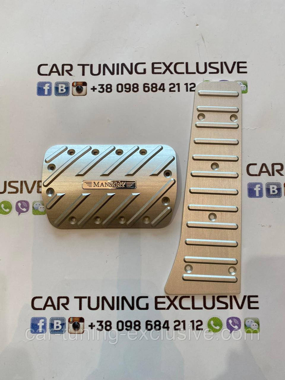MANSORY aluminium pedals for Mercedes G-class
