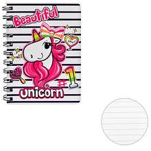 Блокнот Unicorn ST01791 на спіралі А6 (bc-345255)