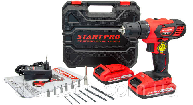 ШУРУПОВЕРТ АККУМУЛЯТОРНЫЙ START PRO SCD4-21/2